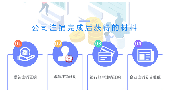 鄭州公司注銷成功，你會拿到如下材料